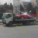 کفی خودروبر اسفندیاری خودرو سوار در جاده هراز